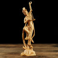 Boxwood Dunhuang Flying Apsaras in Wood