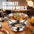 Windproof Alcohol Stove with Pot